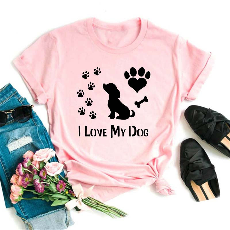 I Love My Dog T-Shirts - ForDoggyNeeds