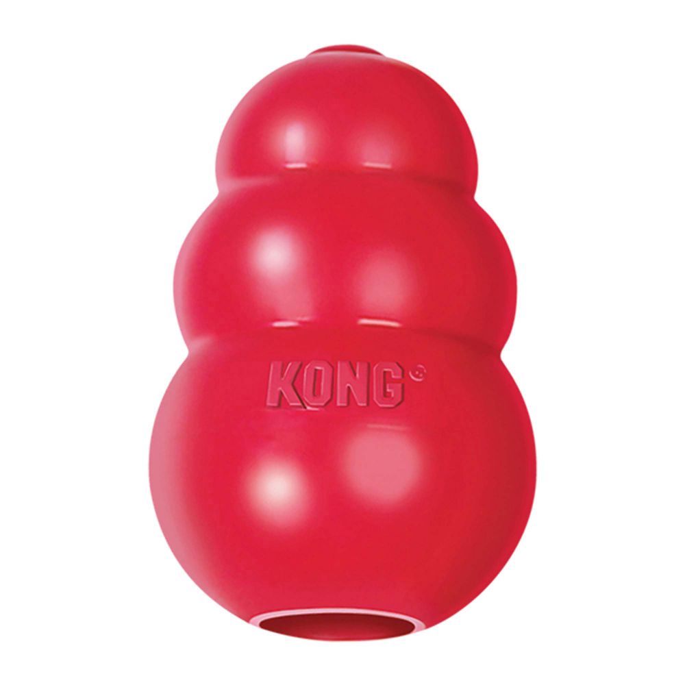 KONG Classic Natural Rubber Dog Toy - ForDoggyNeeds