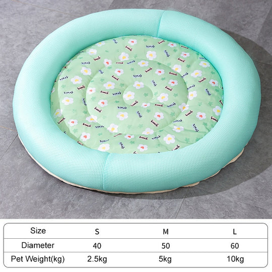 Summer Cooling Pet Dog Bed - ForDoggyNeeds