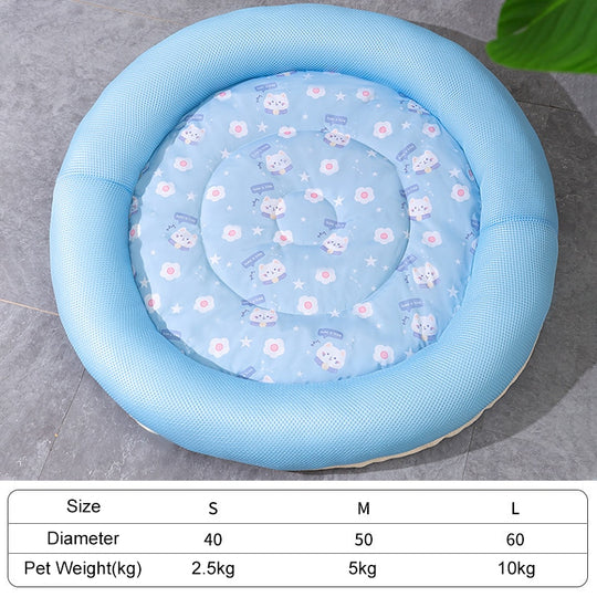 Summer Cooling Pet Dog Bed - ForDoggyNeeds