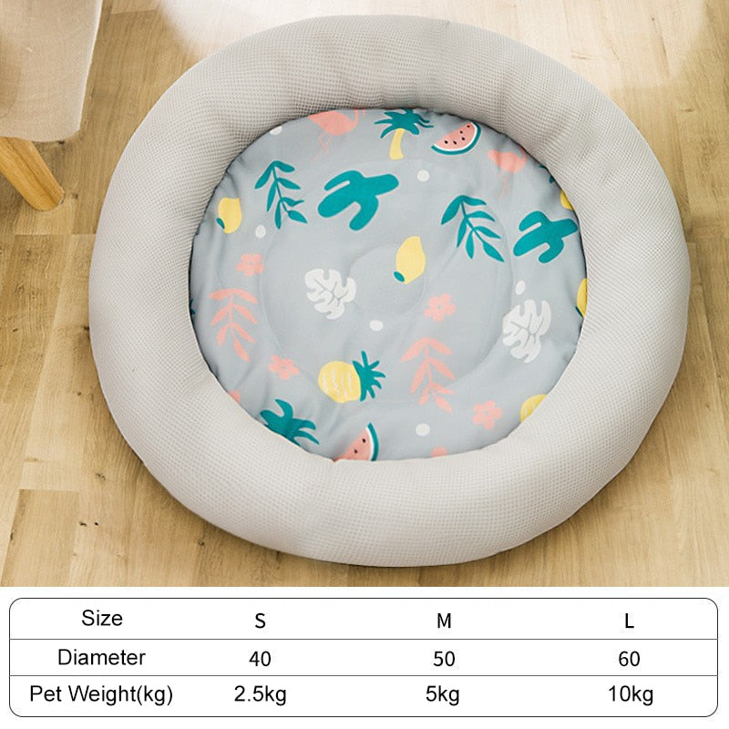 Summer Cooling Pet Dog Bed - ForDoggyNeeds