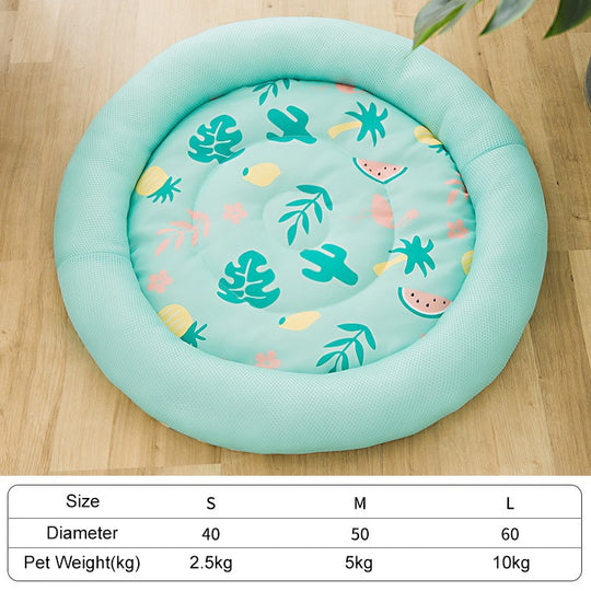 Summer Cooling Pet Dog Bed - ForDoggyNeeds