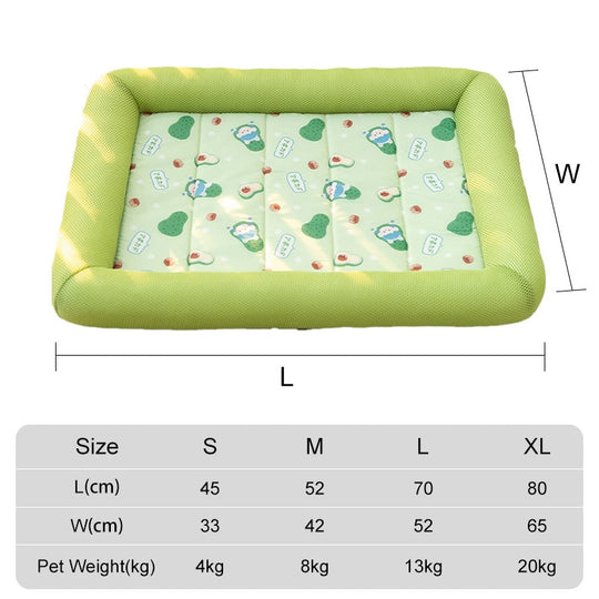 Summer Cooling Pet Dog Bed - ForDoggyNeeds