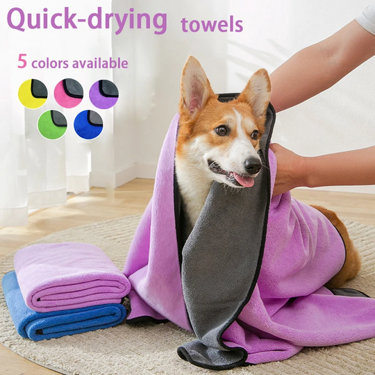 Absorbent Dog Bath Towel - ForDoggyNeeds