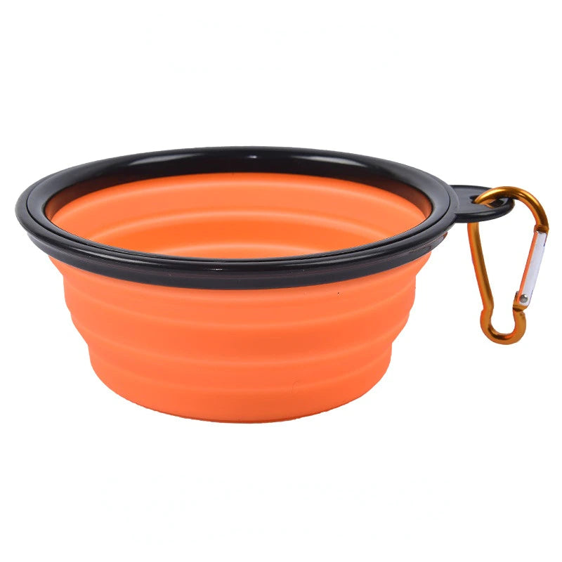 Foldable Travel Water And Food Bowl For Dogs - ForDoggyNeeds