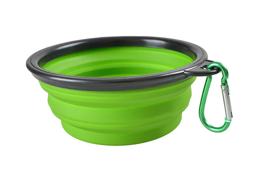 Foldable Travel Water And Food Bowl For Dogs - ForDoggyNeeds