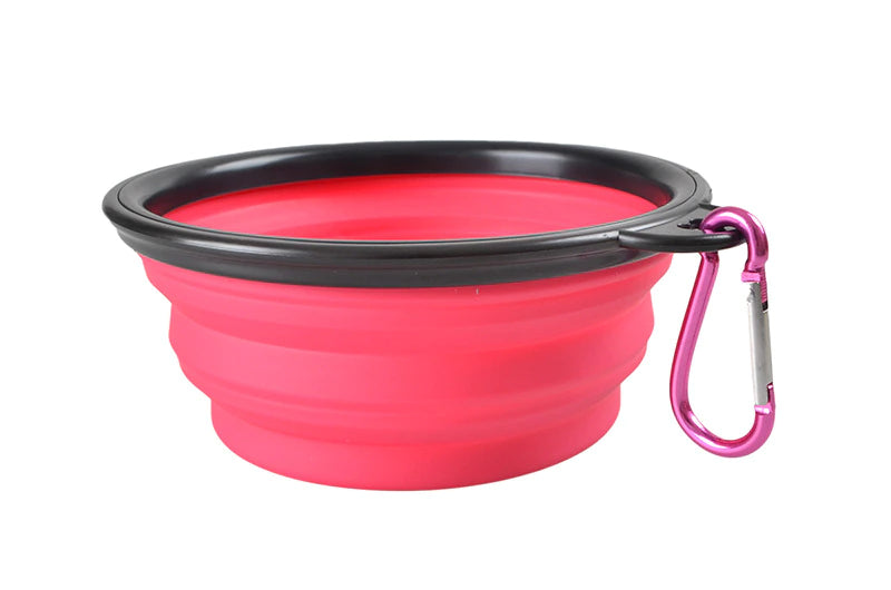 Foldable Travel Water And Food Bowl For Dogs - ForDoggyNeeds