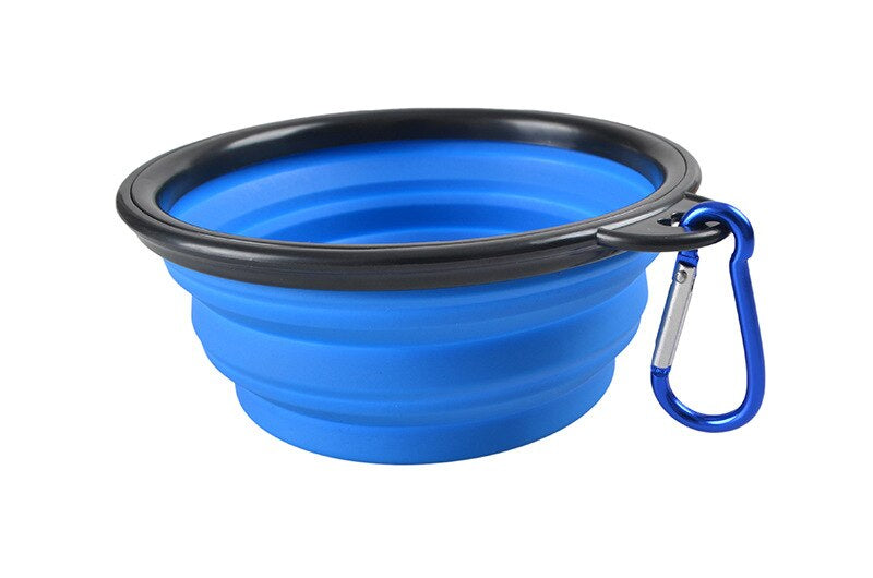 Foldable Travel Water And Food Bowl For Dogs - ForDoggyNeeds