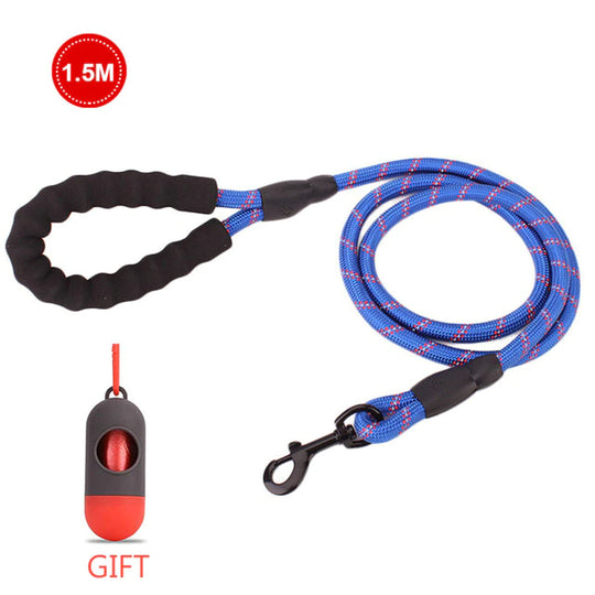 Premium Quality Nylon Reflective Leash (1.5 Meter) - ForDoggyNeeds