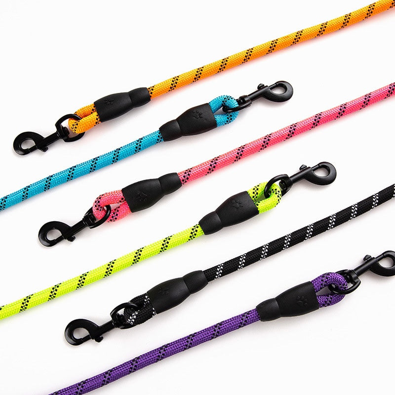 Premium Quality Nylon Reflective Leash (1.5 Meter) - ForDoggyNeeds