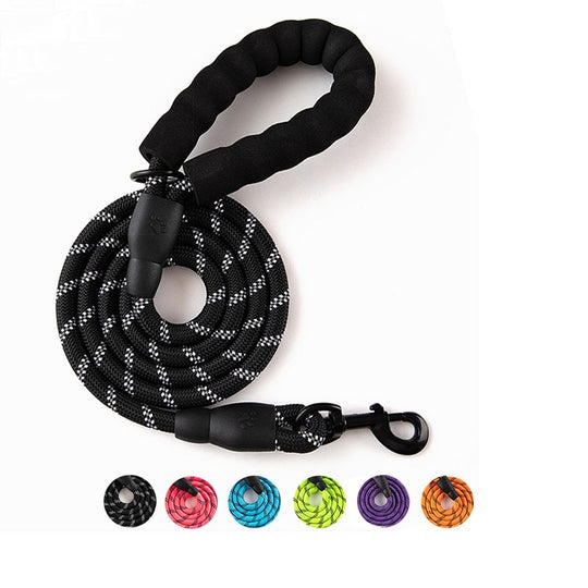 Premium Quality Nylon Reflective Leash (1.5 Meter) - ForDoggyNeeds