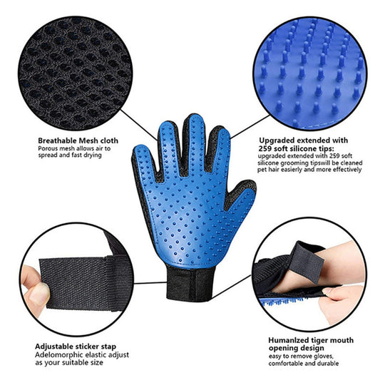 MyDoggyNeeds™ Dog Brush Glove - ForDoggyNeeds