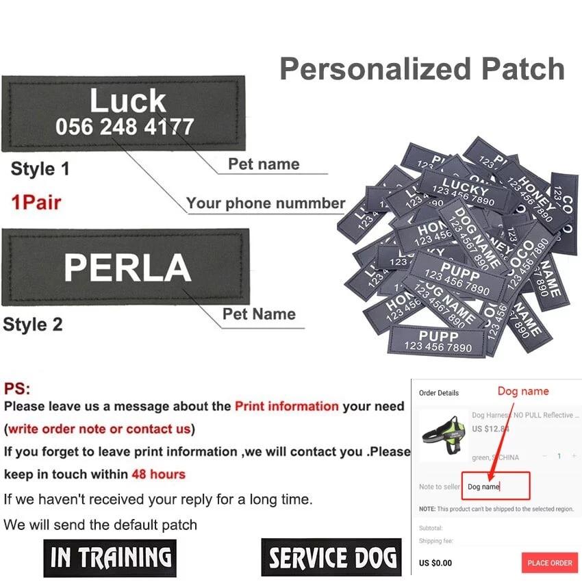 Personalized No Pull Dog Harness (FREE TODAY) - ForDoggyNeeds