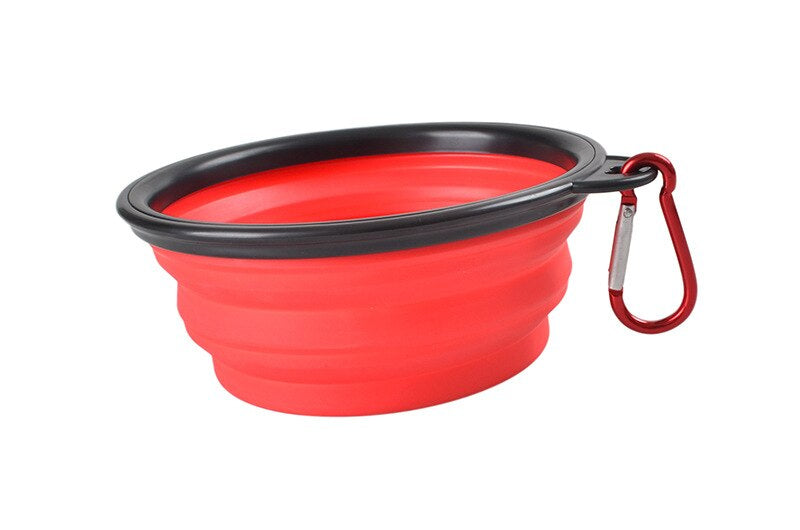 Foldable Travel Water And Food Bowl For Dogs - ForDoggyNeeds