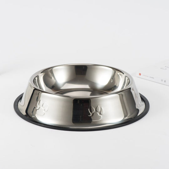 Stainless Steel Dog Feeding Bowl - ForDoggyNeeds