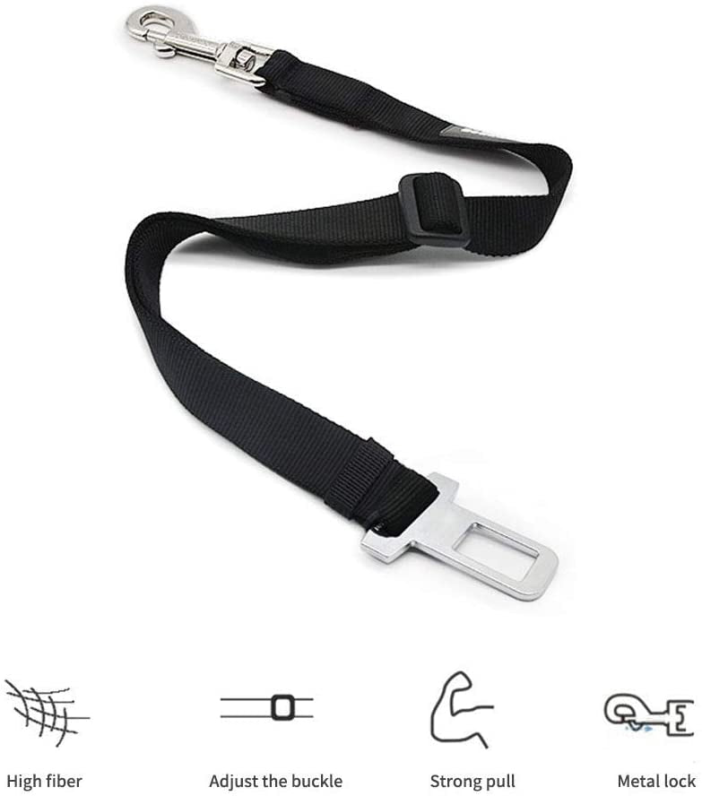 Adjustable Dog Car Seat Belt - ForDoggyNeeds